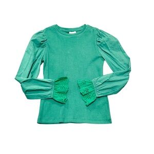 NWT Creamie Pine Green Shirt